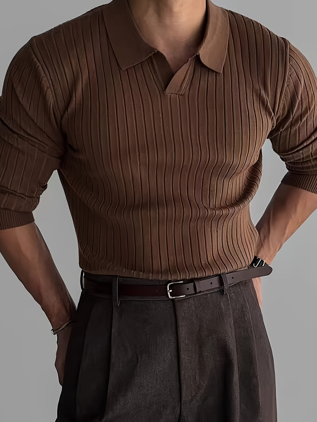 Midnight Rib Polo