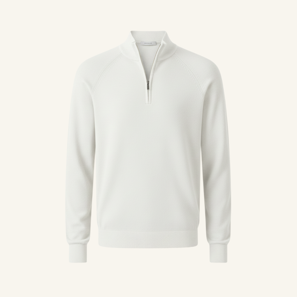 Old Money Saville Men's Half-Zip Sweater