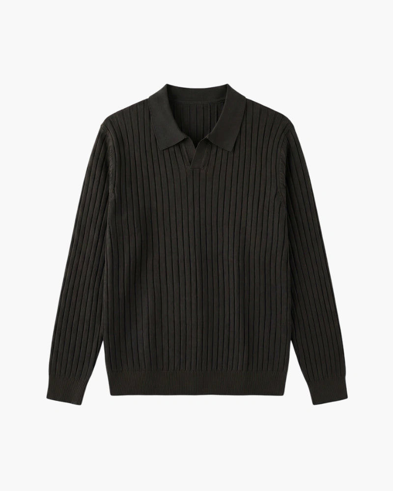 Midnight Rib Polo