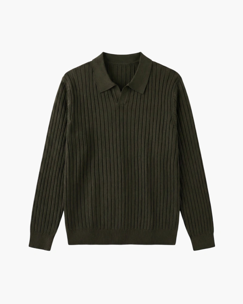 Midnight Rib Polo