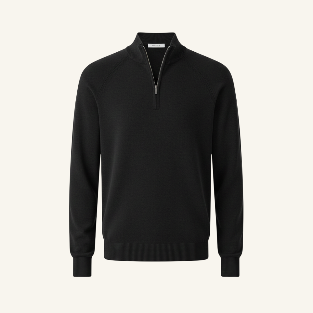 Old Money Saville Men's Half-Zip Sweater
