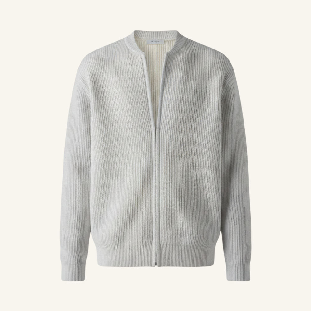 Saville Knit Zip Cardigan