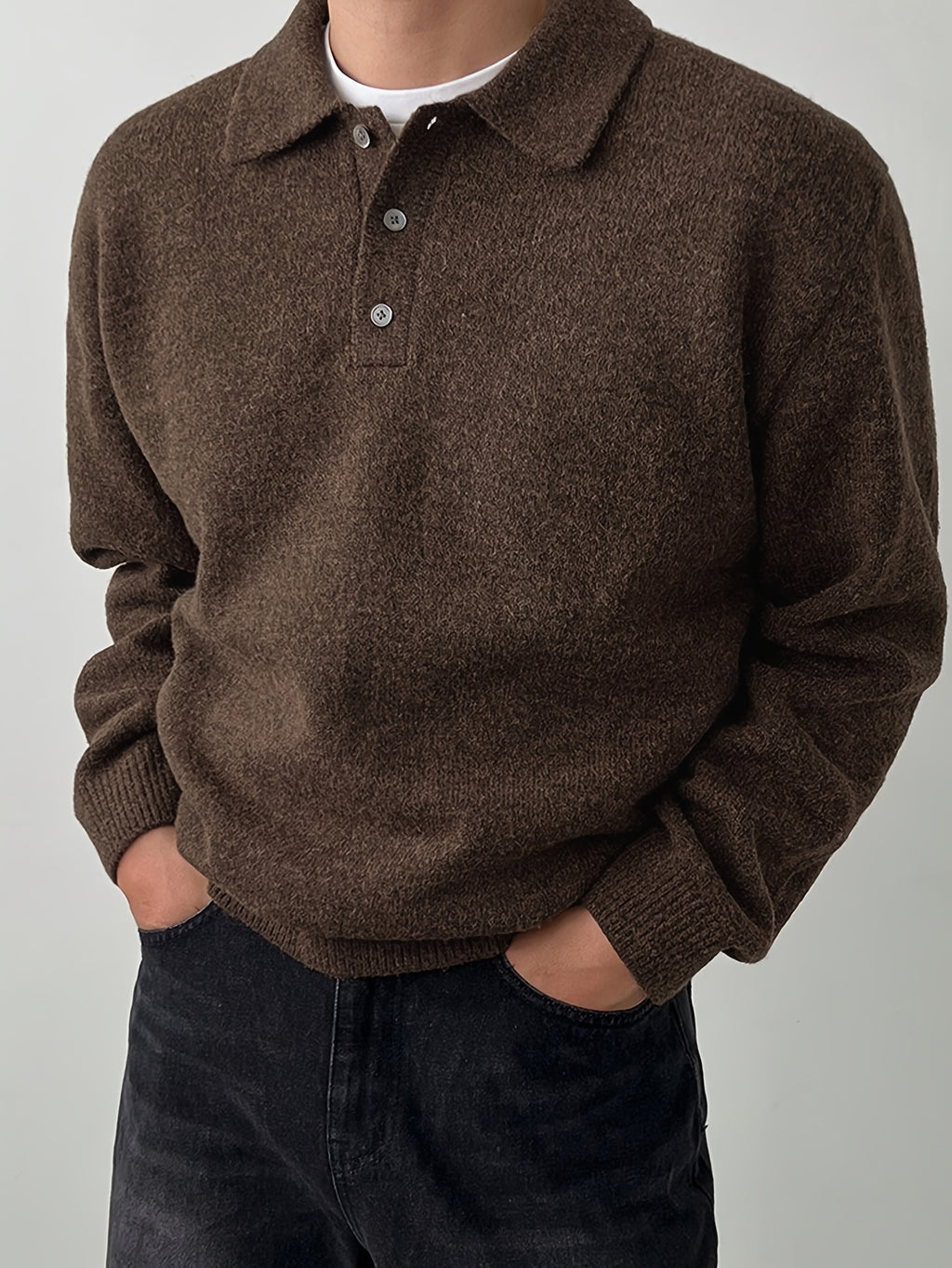 Cie Noir Polo Knit