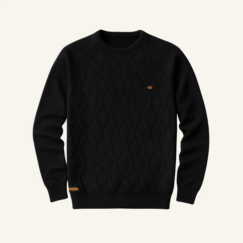 Belgrave Diamond Knit Sweater